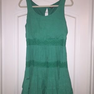Green frock dress - Lily Rose
